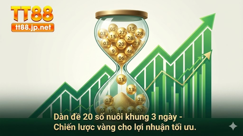 Giải mã sức hút của chiến thuật dàn đề 20 số nuôi khung 3 ngày