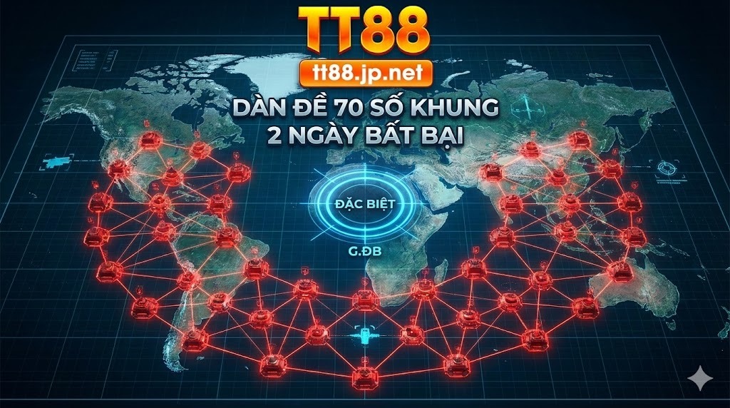 Bí kíp tạo dàn đề 70 số khung 2 ngày bất bại chuẩn xác từ cao thủ TT88